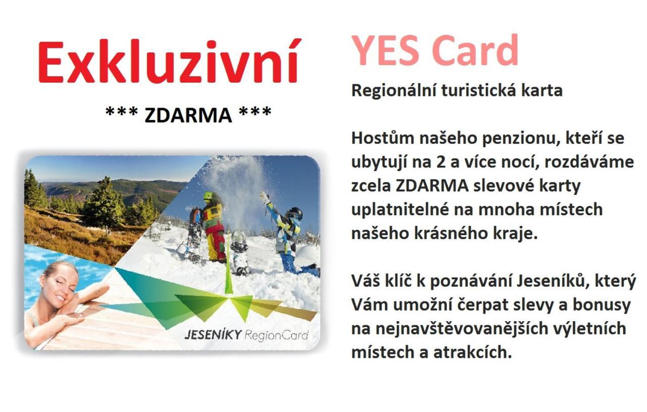 Penzion U Lukacu Jeseník エクステリア 写真